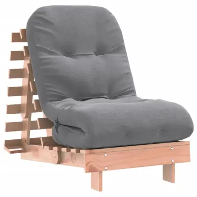 Futon - Futonski ležalnik z ležiščem 60x206x11 cm trden les douglas
