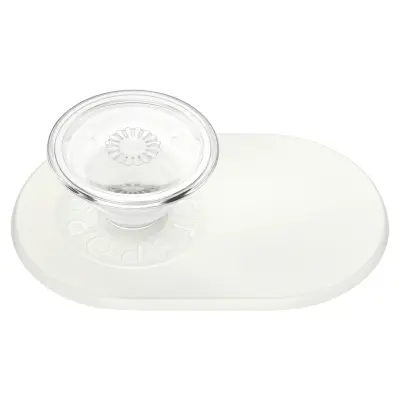 PopSockets PopGrip iPhone MagSafe, prstan in univerzalno držalo - bela