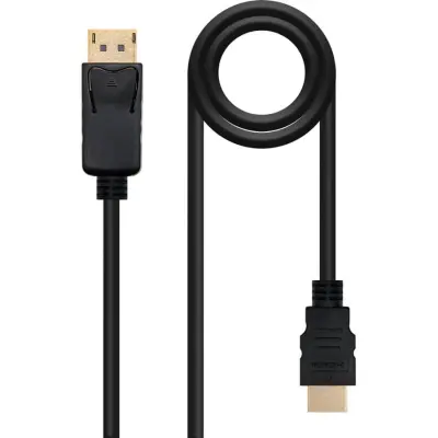 NANOCABLE DisplayPort moški - HDMI moški 3m kabel