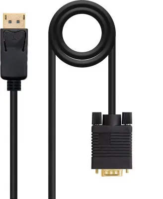 NANOCABLE DisplayPort moški - VGA moški kabel 2m
