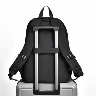 Siv nahrbtnik Oxford za fakulteto in potovanja Black