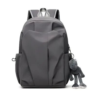 Minimalističen nahrbtnik za šolo ali potovanja Grey