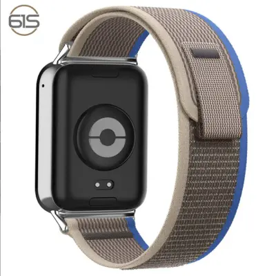 Pleteni najlonski pašček za uro Redmi Watch 4 Blue + Grey