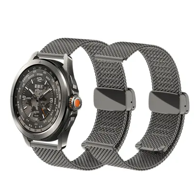 Pašček za uro iz nerjavečega jekla z drsno magnetno zaponko   Redmi Watch 5 lite