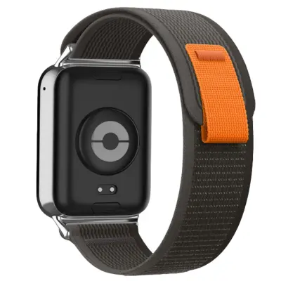 Pleteni najlonski pašček za uro Redmi Watch 4 Black + light gray