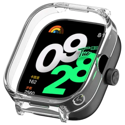 Ohišje za Redmi Watch 5 s pol obrnjenim okvirjem (20 mm odprtina) Transparent