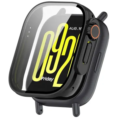 Zaščitni etui za Redmi Watch 5 Active z zaščito zaslona iz kaljenega stekla