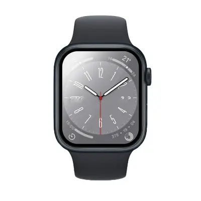 3D ukrivljena zaščita zaslona iz mehke folije za Apple Watch Series 8  45 mm