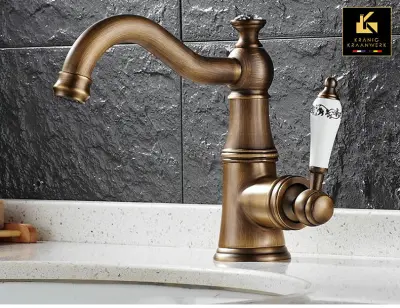 Kuhinjska pipa v podeželskem slogu | Maurits | Tradicionalna in kompaktna mešalna pipa | Maurice