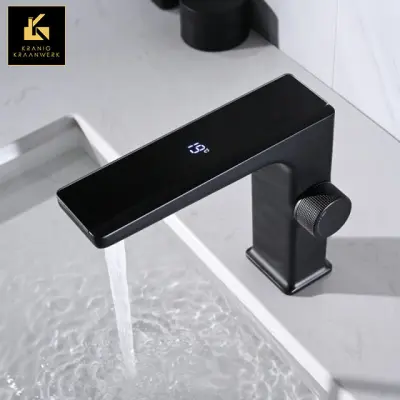 Mešalna pipa s prikazom temperature | Kopalnica ali kuhinja | Carol gleda