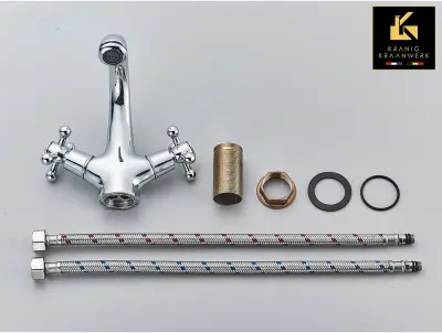 Industrijski in podeželski | Kopalniška in/ali kuhinjska pipa | Cedrica | Zlato črno kromirano nerjaveče jeklo