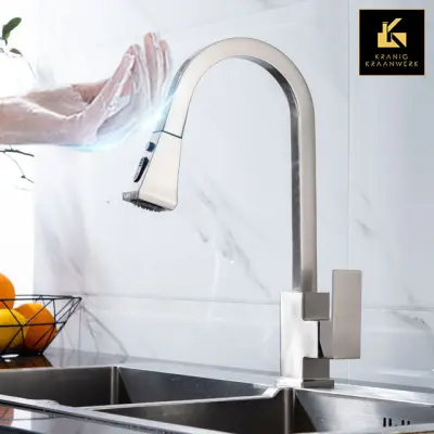 Senzorska pipa Kuhinja | Izjemna kuhinjska pipa | Pipa z izvlečno cevjo | Škatle vse naokoli