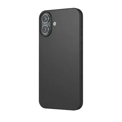 MW, Ohišje za iPhone 16 Plus MagSafe iz silikona, odporno na olje in praske, ?rna