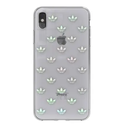 Adidas, Zaš?itno ohišje za iPhone XS Max Originals Trefoil, Prozorno