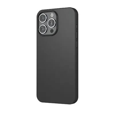 MW, Ohišje za iPhone 16 Pro Max MagSafe Silikonsko oleofobno in proti praskam, ?rna