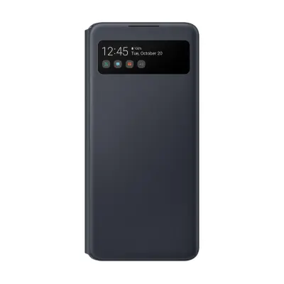 Samsung, Galaxy A42 5G Folio S View Cover z držalom za kartice, ?rna