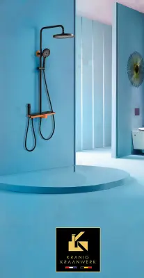 Ekskluzivna pipa za prho | nadometna tuš garnitura | Prelomno oblikovanje | Esmay