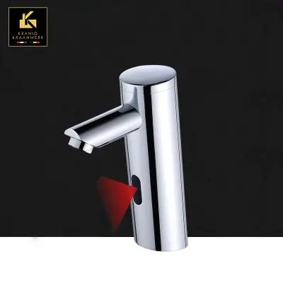 Osnovna armatura za umivalnik s senzorjem | 2 modela | Naravnost navzgor in diagonalno naprej