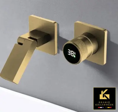 Oblikovanje | Mešalna armatura za kad in umivalnik | Prikaz temperature | Flex Ferdinand