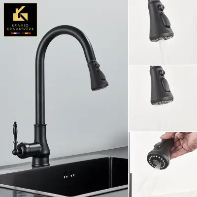 Podeželsko in industrijsko | Mešalna pipa | Izvlecite cev | Veronika | Staro zlato in črno