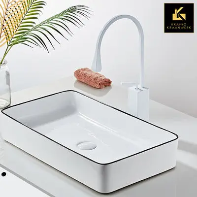 Dizajn Mešalna pipa | Kotna kapljica Belega | Visok in nizek model