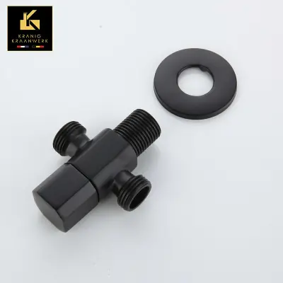 Kotni ventil | 1/2 palca | Kotna zasnova | Inštalacijski material | Da lahko na vodovodno cev montiramo pipo