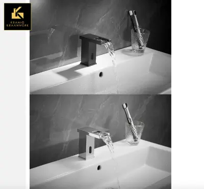 Mešalna pipa brez dotika | Senzorska pipa | Pipa za umivalnik in fontano | WC soba | don maša