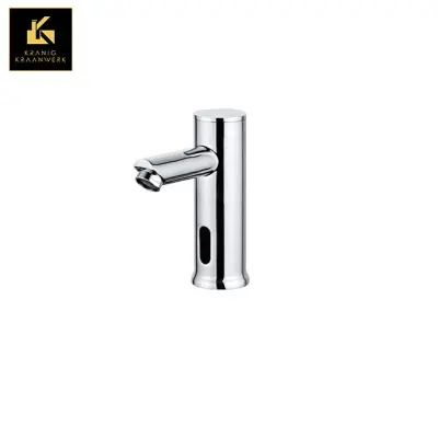 Pipa za hladno vodo brez dotika | Senzorska pipa | Pipa za umivalnik in fontano | WC soba | Chrome | Pascal | Minimalizem