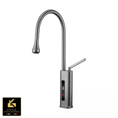 Dizajn Mešalna pipa | S prikazovalnikom temperature | Padec širine