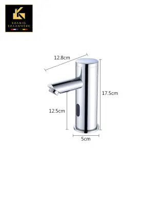 Osnovna armatura za umivalnik s senzorjem | 2 modela | Naravnost navzgor in diagonalno naprej