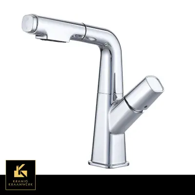 Večnamenska pipa s tipko | Pipa z raztegljivo | Izvlečna cev | Babette