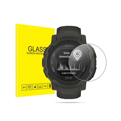 Zaščitna folija za zaslon Garmin Instinct 2, 2-pak, kaljeno steklo HD
