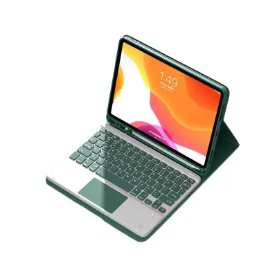 Zaščitna torbica s snemljivo Bluetooth tipkovnico za iPad Green  iPad 9,7 palca