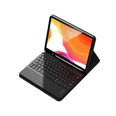 Zaščitna torbica s snemljivo Bluetooth tipkovnico za iPad Black  iPad Air4/5/6 10.9/11 M2（2024）