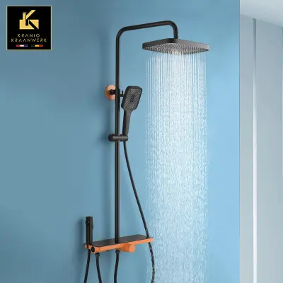 Ekskluzivna pipa za prho | nadometna tuš garnitura | Prelomno oblikovanje | Esmay