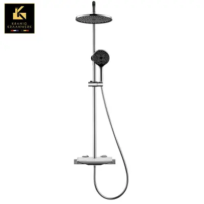 Ekskluzivna pipa za prho | nadometna tuš garnitura | Prelomno oblikovanje | Elvira | Gunmetal Grey | Bela | Zlato | Chrome