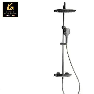 Pipa za prho | nadometna tuš garnitura | Minimalističen dizajn | Charelle