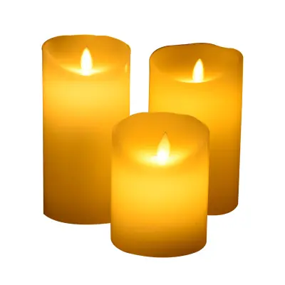 LED sveča s trepetajočo svetlobo (nežno nihanje)  L