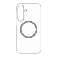 Samsung, Magnetno mehko ohišje za Samsung Galaxy S25 Plus iz TPU, Prozorno
