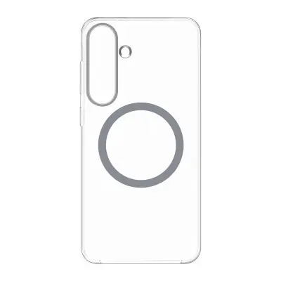 Samsung, Magnetno mehko ohišje za Samsung Galaxy S25 Plus iz TPU, Prozorno