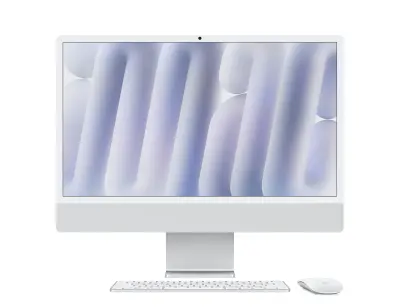 APPLE iMac 24 M4 (10/10)/24GB/1TB/SILVER vse v enem računalnik