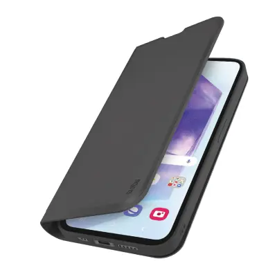 SBS Samsung Galaxy A56 Wallet Smooth črna torbica