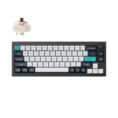 Keychron Q2 Max QMK/VIA Brezžična Mehanska Tipkovnica, Bluetooth / 2.4 GHz, Brown Tactile Switch, US Layout, Q2M-M3