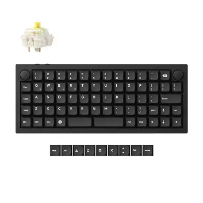 Keychron Q15 Max QMK Brezžična Mehanska Tipkovnica, Bluetooth / 2.4 GHz, Banana Tactile Switch, US Layout, Q15M-M4