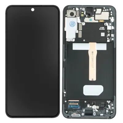 Originalni zaslon Galaxy S22 Plus, celoten blok z dinamicnim sivim zaslonom na dotik AMOLED, servisni paket