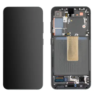 Original Samsung LCD zaslon s steklom na dotik za Galaxy S23 Plus - servisni paket, zelen