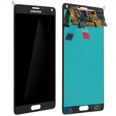 Originalna kompletna enota Samsung [servisni paket]: LCD zaslon na dotik str. Samsung Galaxy Note 4 - crn
