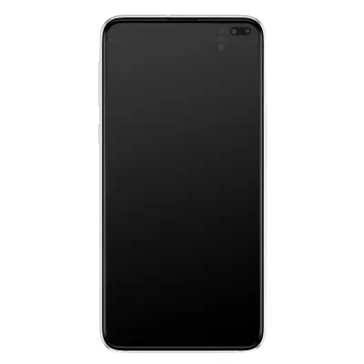 Originalni LCD zaslon z zaslonom na dotik Galaxy S10 Plus [Servisni paket] - srebrn