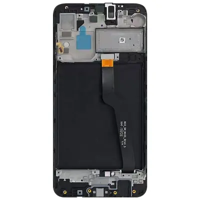 Originalna kompletna enota Samsung [servisni paket]: LCD zaslon na dotik - crn str. Samsung Galaxy A10
