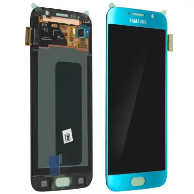 Originalni LCD zaslon Samsung Galaxy S6 - moder